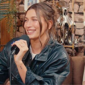 Wilson’s 90’s leather jacket as seen on Hailey Bieber